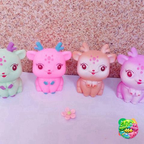 Đồ Chơi Squishy Hươu Sao 6 Chấm - Mochi Giải Tỏa Căng Thẳng Dễ Thương, Đồ Chơi Trẻ Em An Toàn và Độc Đáo