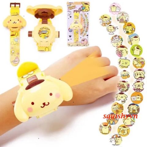 Đồng Hồ Hoạt Hình 3D Hello Kitty và Kuromi Cho Bé - Đồng Hồ Điện Tử Xinh Xắn, Quà Tặng Đáng Yêu Cho Trẻ Em