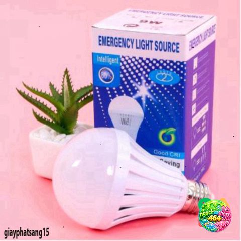 Đèn LED Chiếu Sáng 15W Chịu Nước Tự Động - Bóng Đèn Tích Điện Siêu Tiết Kiệm Điện, Sử Dụng Đến 5 Giờ Khi Mất Điện