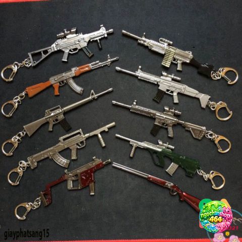Móc Khóa PUBG Kim Loại - Chảo, Mũ, Giáp, Balo - Phụ Kiện Thời Trang Dành Cho Fan Game PUBG