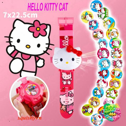 Đồng Hồ Kỹ Thuật Số Hoạt Hình Trẻ Em - Người Nhện, Hulk, Hello Kitty - Đồng Hồ Gập Lật LED Chất Lượng Cao