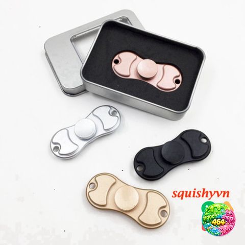 Móc Khóa Con Quay Kim Loại 2 Cánh Osoc Wz186 - Đồ Chơi Giảm Stress Fidget Spinner Cao Cấp, Hàng Ngày EDC