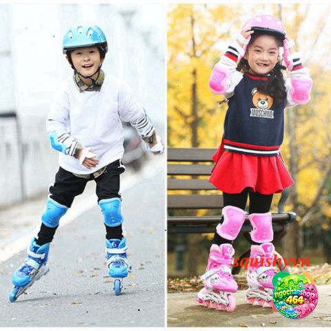 Giày Trượt Patin Batin QF Phát Sáng Dành Cho Trẻ Em - Mẫu Mới, Thời Trang, An Toàn, Size M