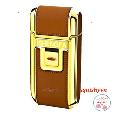 Máy Cạo Râu Shengfa RSCW-2026 - Cạo Khô An Toàn, Thiết Kế Nhỏ Gọn, Lưỡi Dự Phòng và Sạc Tiện Lợi cho Nam