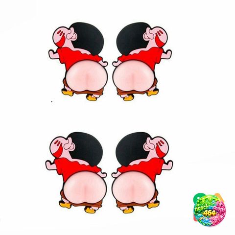 Miếng Dán Silicone Quả Đào Siêu Hot - Giảm Stress, Sticker Dán Điện Thoại & Ô Tô, Đồ Chơi Squishy Độc Đáo, Quà Tặng Dễ Thương