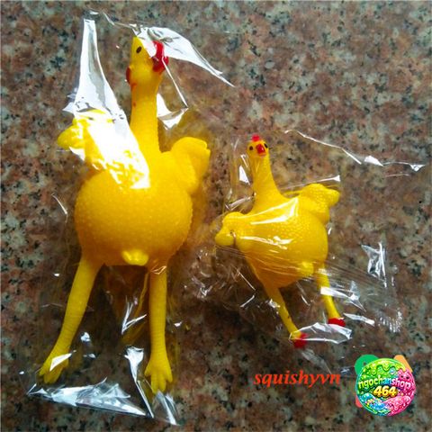 Móc Khóa Gà Đẻ Trứng Vui Nhộn - Quà Tặng Độc Đáo Cho Mọi Dịp, Đồ Chơi Thú Vị Hình Gà Mái 9x6cm