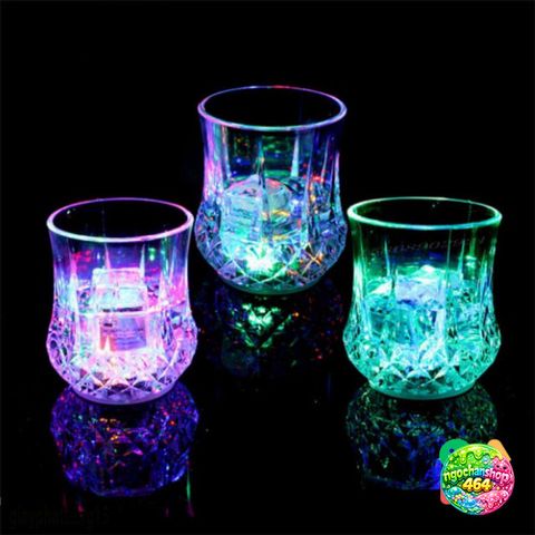 Cốc Uống Rượu/Bia LED 270ML Phát Sáng - Cốc Thủy Tinh Acrylic Trang Trí Tiệc Tùng, Bar và Câu Lạc Bộ
