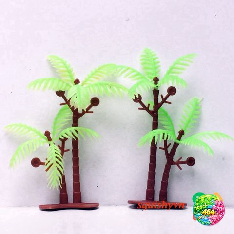 Cây Dừa Mini Bằng Nhựa - Phụ Kiện Tiểu Cảnh Hồ Cá Độc Đáo Cho Non Bộ, Kích Thước 8-10 cm, Trang Trí Hồ Bể Cá Nhỏ