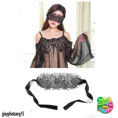 Mặt Nạ Cosplay Sexy Ren Đen - Phụ Kiện Gợi Cảm Dành Cho Fan Thời Trang - Đồ Độc Đáo Cho Buổi Tiệc Hay Halloween