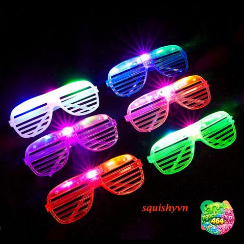 Kính Mát LED Phát Sáng Nhiều Màu Nhấp Nháy - Phụ Kiện Thời Trang Tiệc Tùng và Lễ Hội Trẻ Trung Sôi Động