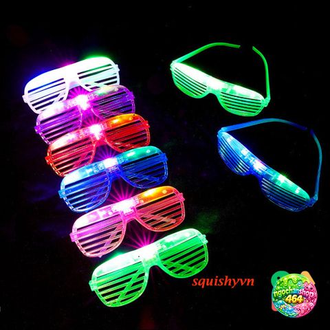 Kính Mát LED Phát Sáng Nhiều Màu Nhấp Nháy - Phụ Kiện Thời Trang Tiệc Tùng và Lễ Hội Trẻ Trung Sôi Động