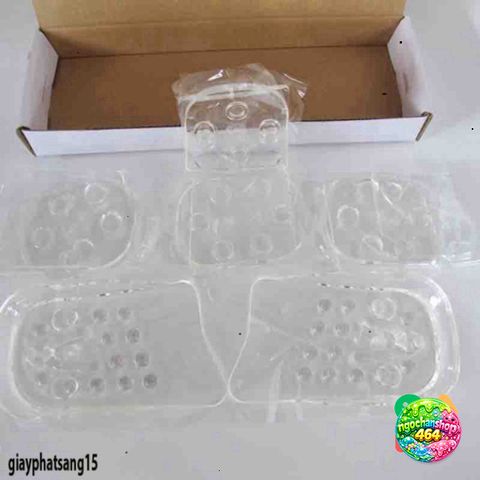 Bộ 10 Miếng Lót Giày Silicon Tăng Chiều Cao - Chống Đau Chân, Tùy Chỉnh Chiều Cao Dễ Dàng, Phù Hợp Mọi Loại Giày