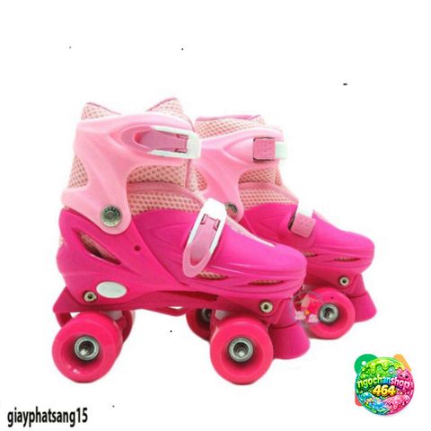 Giày Patin 4 Bánh An Toàn Cho Trẻ Em - Trượt Thoải Mái Từ 5 Đến 14 Tuổi - Giày Chơi An Toàn, Đổi Trả 15 Ngày