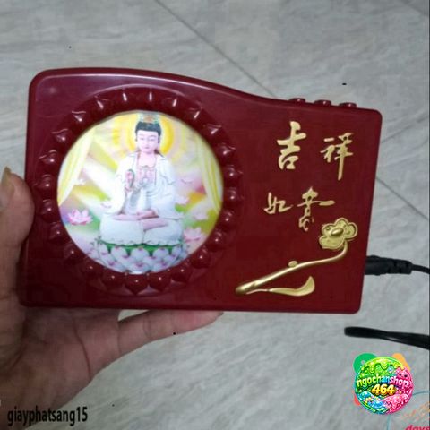Máy Tụng Kinh Niệm Phật Địa Tạng - Chọn 3, 8 hoặc 20 Bài, Thiết Kế Dễ Sử Dụng, Hỗ Trợ Tu Hành và Chữa Lành Tâm Linh
