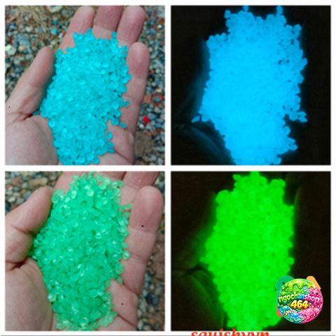 Hạt Sỏi Dạ Quang Cá 800 Chiếc Size 3-5MM - Trang Trí Bể Cá, Tiểu Cảnh, Hồ Bơi, Sân Vườn An Toàn và Thân Thiện Với Môi Trường