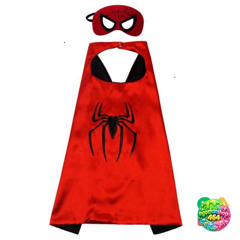 Bộ Áo Choàng & Mặt Nạ Satin Ironman - Trang Phục Siêu Anh Hùng Cho Trẻ Em - Quà Tặng Sinh Nhật Độc Đáo