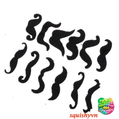 Râu Giả Đen Độc Đáo 50 Kiểu - Râu Hóa Trang Dễ Sử Dụng Cho Tiệc Halloween, Sinh Nhật & Giáng Sinh - Phụ Kiện Thời Trang ấn Tượng