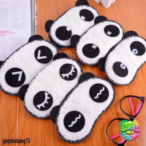 Khẩu Trang Gấu Panda Hoạt Hình Dễ Thương - Vải Mềm Mại, Không Gây Kích Ứng, Thích Hợp Sử Dụng Hàng Ngày