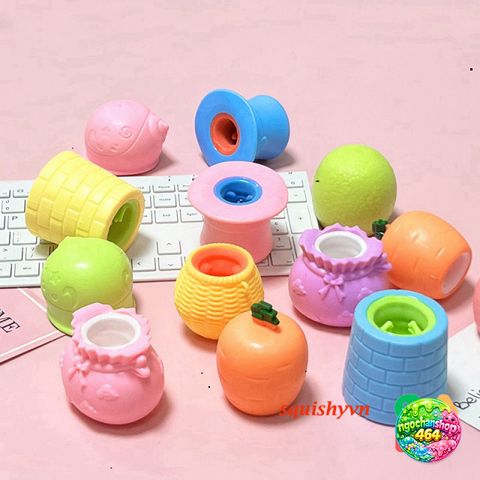 Squishy Mochi Bánh Bao - Đồ Chơi Bóp Giảm Stress Dễ Thương Cho Trẻ Em và Người Lớn - An Toàn, Mềm Mịn, Độc Đáo 4 Màu Sắc
