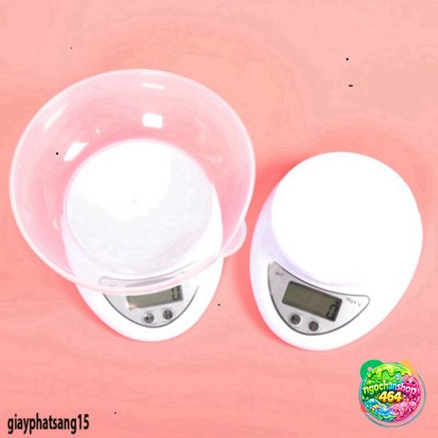 Cân Điện Tử Mini 5kg WH B05 - Cân Tiểu Ly Chính Hãng Độ Chính Xác Cao, Màn Hình Lớn, Tiện Lợi Cho Nhà Bếp