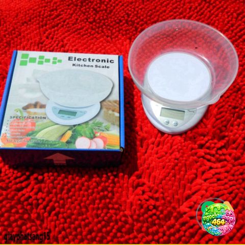 Cân Điện Tử Mini 5kg WH B05 - Cân Tiểu Ly Chính Hãng Độ Chính Xác Cao, Màn Hình Lớn, Tiện Lợi Cho Nhà Bếp