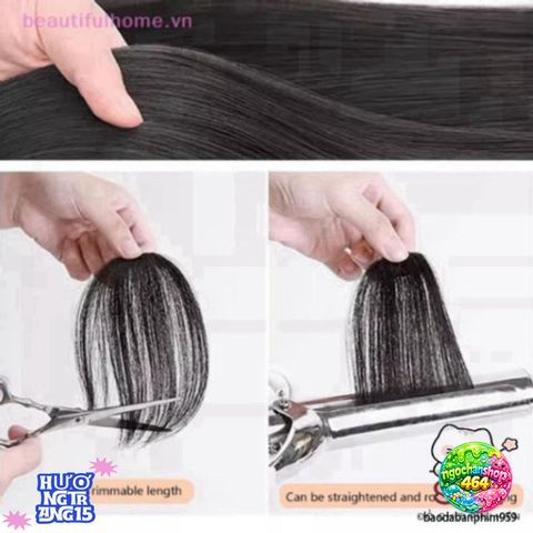Tóc Giả Dễ Dàng Tạo Kiểu Cho Bé Gái - Phụ Kiện Thời Trang An Toàn, Không Hóa Chất, Thay Đổi Kiểu Dáng Nhanh Chóng