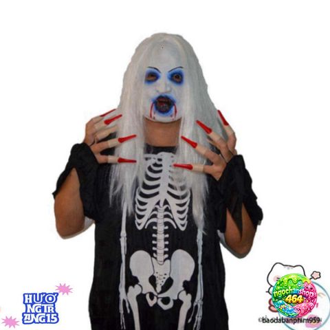 Áo Choàng Halloween Hình Bộ Xương Đầu Lâu, Dơi & Ma Cà Rồng - Trang Phục Hóa Trang Độc Đáo Cho Tiệc Hóa Trang