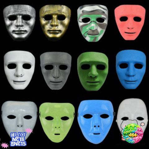 Mặt Nạ Jabbawockeez Độc Đáo - Món Đồ Hóa Trang Hip-Hop 10 Màu Sắc Tuyệt Đẹp, Phong Cách Sáng Tạo và Cá Tính Cho Dịp Lễ Hội
