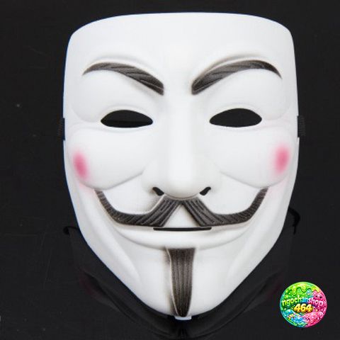 Mặt Nạ Guy Fawkes Anonymous - Phụ Kiện Thời Trang Huyền Bí - Lấy Cảm Hứng Từ Phim V for Vendetta