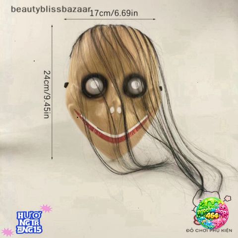 Mặt Nạ Halloween Bí Ẩn MoMo – Phụ Kiện Cosplay Trang Trí Độc Đáo, Tạo Ấn Tượng Trong Mọi Bữa Tiệc Hóa Trang