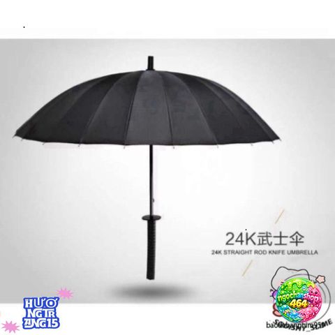 Ô Che Nắng 24 Lá Katana - Thiết Kế Nhật Sang Trọng, Túi Vải Tiện Dụng Cho Ngày Nắng Mưa, Phụ Kiện Thời Trang Độc Đáo