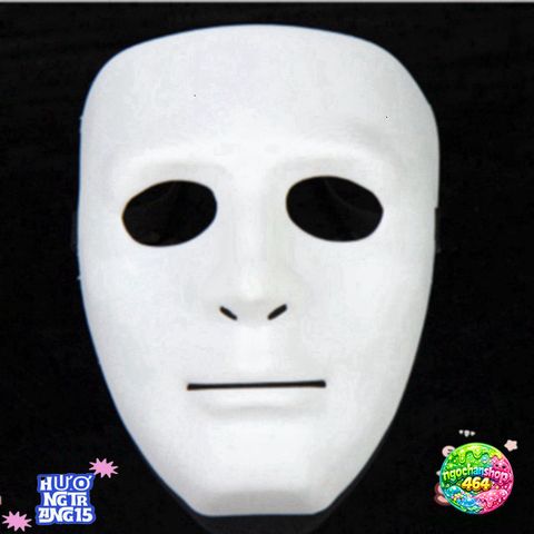 Mặt Nạ Cosplay Jabbawockeez Trắng - Phụ Kiện Nghệ Thuật Hóa Trang Độc Đáo Cho Bữa Tiệc Và Sự Kiện