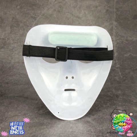 Mặt Nạ Dạ Hội Jabbawockeez Màu Trắng Hip Hop - Phụ Kiện Thời Trang Độc Đáo Cho Tiệc Hóa Trang và Cosplay