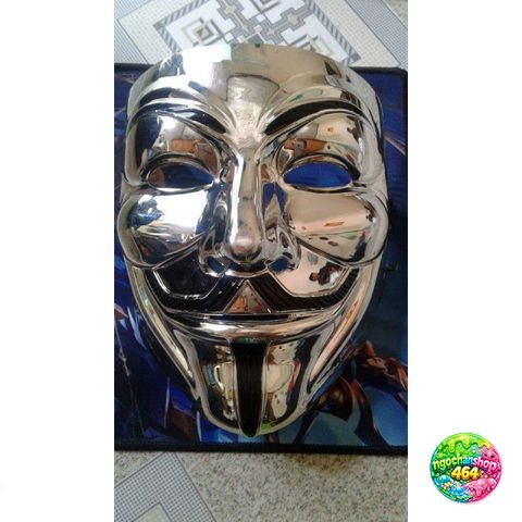 Mặt Nạ Hacker Guy Fawkes - Màu Sắc Đa Dạng, Phụ Kiện Thời Trang Độc Đáo, Lấy Cảm Hứng từ Anonymous