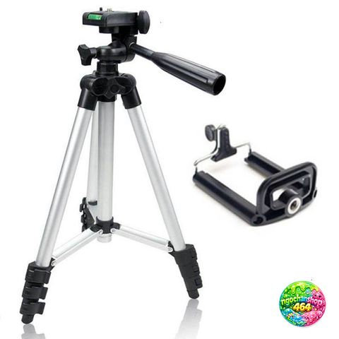 Chân Máy Tripod Đa Năng 3110 - Chỉnh Chiều Cao 35-105cm, Xoay 360 Độ, Phụ Kiện Chụp Ảnh Du Lịch Gọn Nhẹ, Hợp Kim Nhôm Cao Cấp
