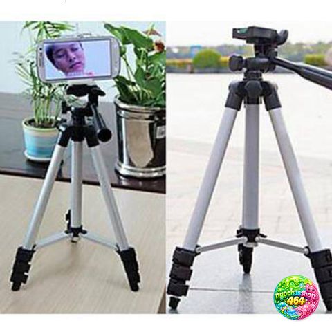 Chân Máy Tripod Đa Năng 3110 - Chỉnh Chiều Cao 35-105cm, Xoay 360 Độ, Phụ Kiện Chụp Ảnh Du Lịch Gọn Nhẹ, Hợp Kim Nhôm Cao Cấp