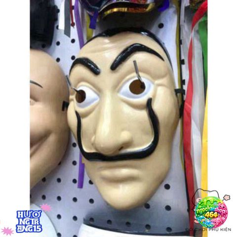 Mặt Nạ Salvador Dali - Đạo Cụ Lấy Cảm Hứng Từ Money Heist - Phụ Kiện Thời Trang Độc Đáo Cho Người Hâm Mộ