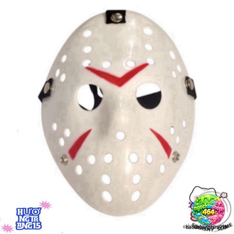 Mặt Nạ Hóa Trang Jason Voorhees Halloween - Phụ Kiện Kinh Dị Unisex Cho Tiệc Hóa Trang, Lễ Hội, Sự Kiện Ma Quái