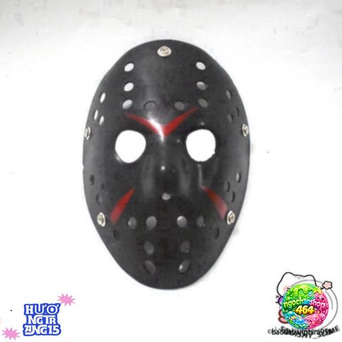 Mặt Nạ Hóa Trang Jason Voorhees Halloween - Phụ Kiện Kinh Dị Unisex Cho Tiệc Hóa Trang, Lễ Hội, Sự Kiện Ma Quái