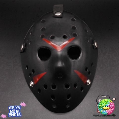 Mặt nạ Halloween Jason Voorhees - Phụ kiện trang trí hóa trang Kinh dị, Độc đáo cho Bữa tiệc Ma quái, Fans phim 