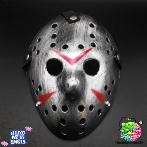 Mặt nạ Halloween Jason Voorhees - Phụ kiện trang trí hóa trang Kinh dị, Độc đáo cho Bữa tiệc Ma quái, Fans phim 