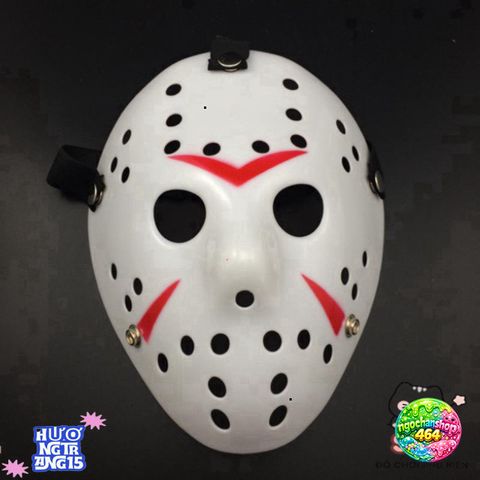 Mặt Nạ Jason Voorhees Halloween - Phụ Kiện Kinh Dị Độc Đáo Dành Cho Người Lớn & Trẻ Em - Trang Trí Party Hóa Trang