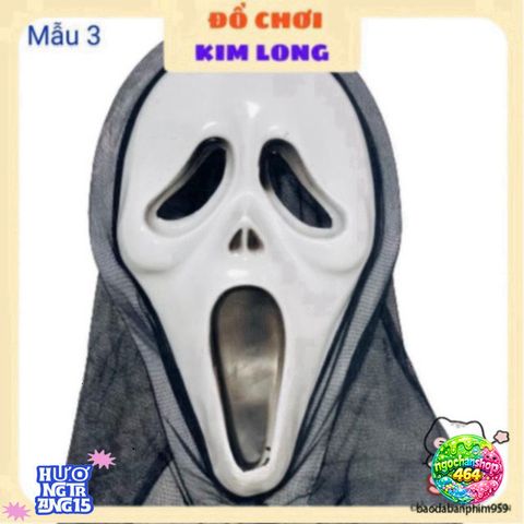 Bộ Trang Phục Hóa Trang Halloween Bộ Xương 3 Món - Áo Choàng, Găng Tay, Mặt Nạ Dành Cho Trẻ Em và Người Lớn