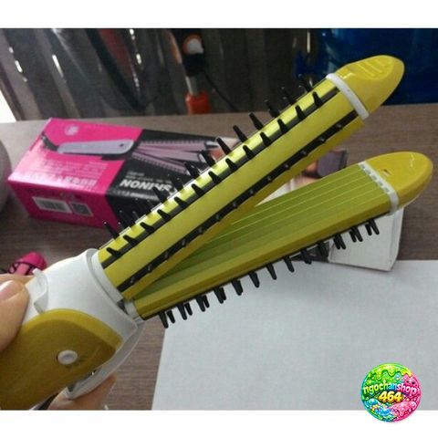 Lược Điện Nova 3 in 1 - Máy Làm Tóc Uốn Xoăn, Sấy Phồng Tại Nhà, Tiện Dụng Cho Kiểu Tóc Đẹp Ổn Định