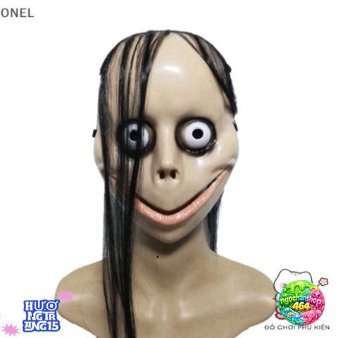 Mặt Nạ Halloween Dài Tóc V - Phụ Kiện Trang Phục Halloween Độc Đáo Cho Bữa Tiệc Hóa Trang và Trang Trí Nhà Cửa