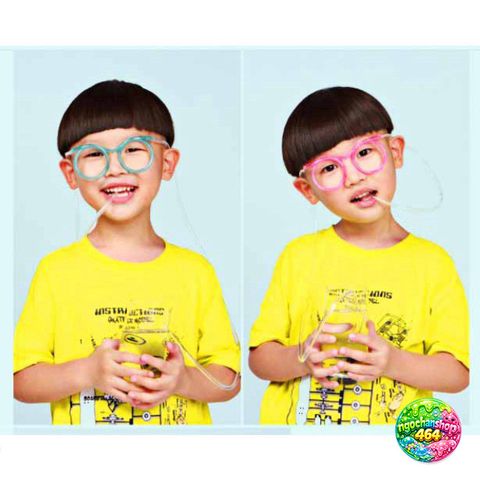 Ống Hút Kính Mắt Cao Cấp Chống Nước - Combo 2 ống hút Siêu Đặc Biệt Vui Nhộn Cho Trẻ Em và Buổi Tiệc