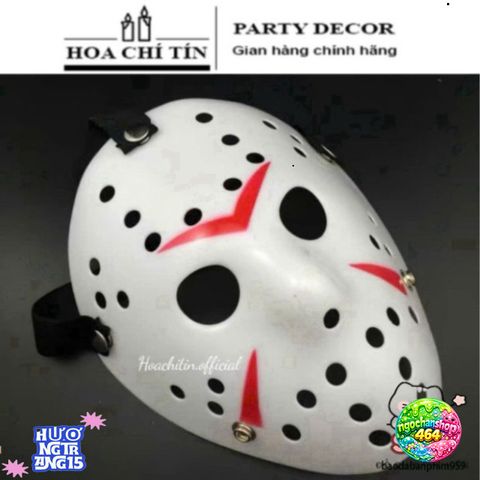 Mặt Nạ Halloween Jason Voorhees - Phụ Kiện Hóa Trang Kinh Dị Độc Đáo Cho Tiệc Mùa Halloween