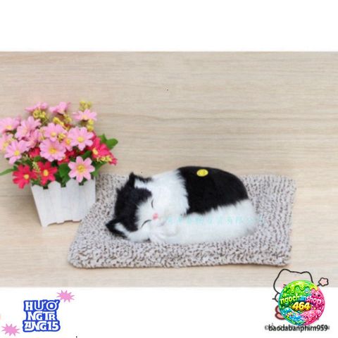 Giá Đỡ Thú Cưng Hình Chó Mèo Than Hoạt Tính - Trang Trí Ô Tô, Bàn, Phòng, Khử Mùi Hiệu Quả【28x20 cm】
