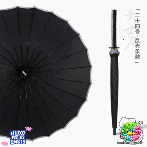 Ô Dù KATANA Nhật Bản Cao Cấp - Thiết Kế Tựa Thanh Kiếm, Chống Gió Và Mưa, Phong Cách Độc Đáo Cho Người Yêu Thích Thời Trang