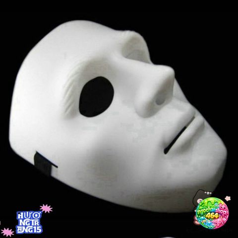 Mặt Nạ Hóa Trang Dạ Hội Hip Hop Jabbawockeez - Mặt Nạ Độc Đáo Màu Trắng Cho Tiệc Tùng và Nghệ Thuật Vui Vẻ